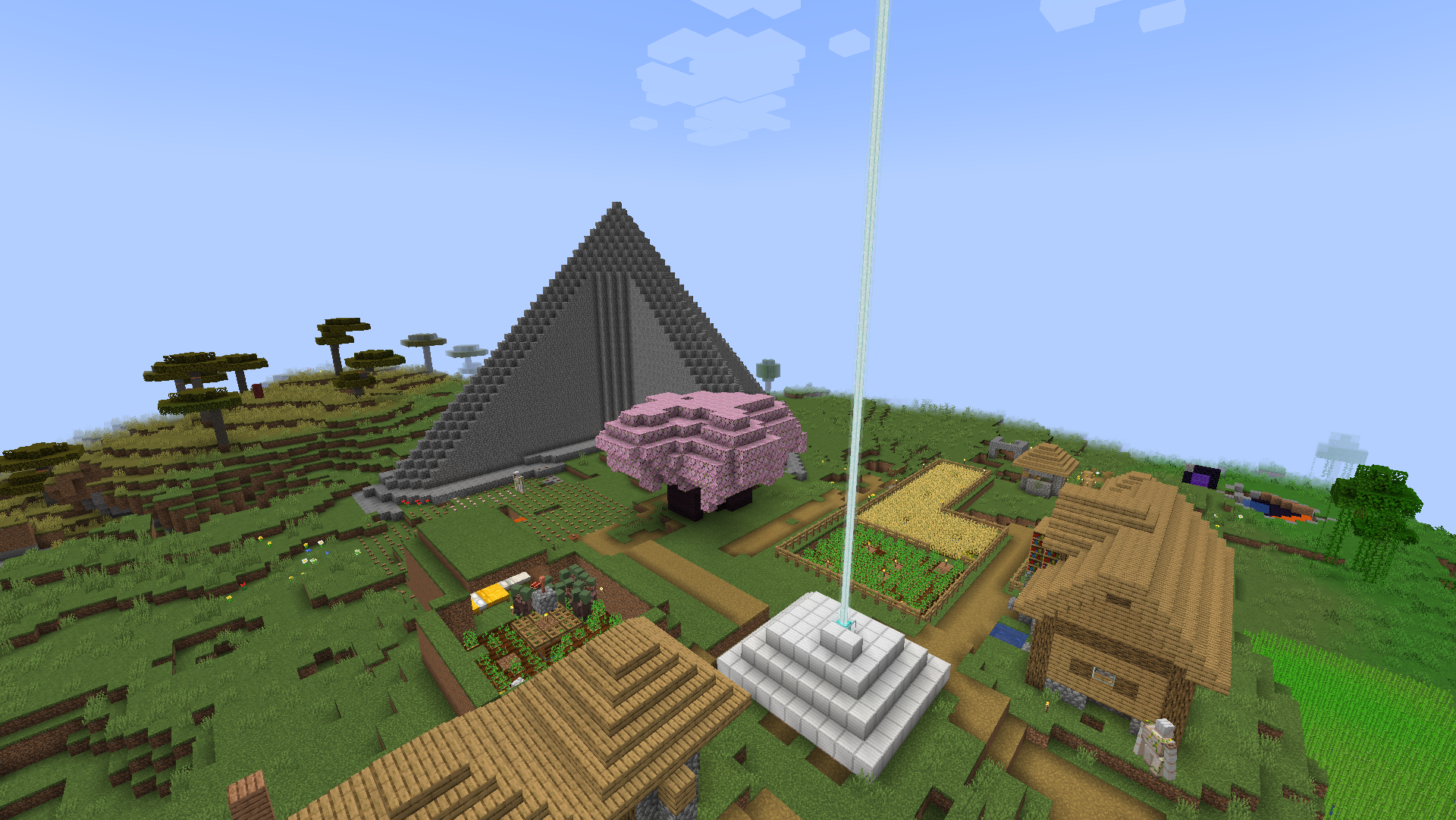 Попередній перегляд сервера PineCraft